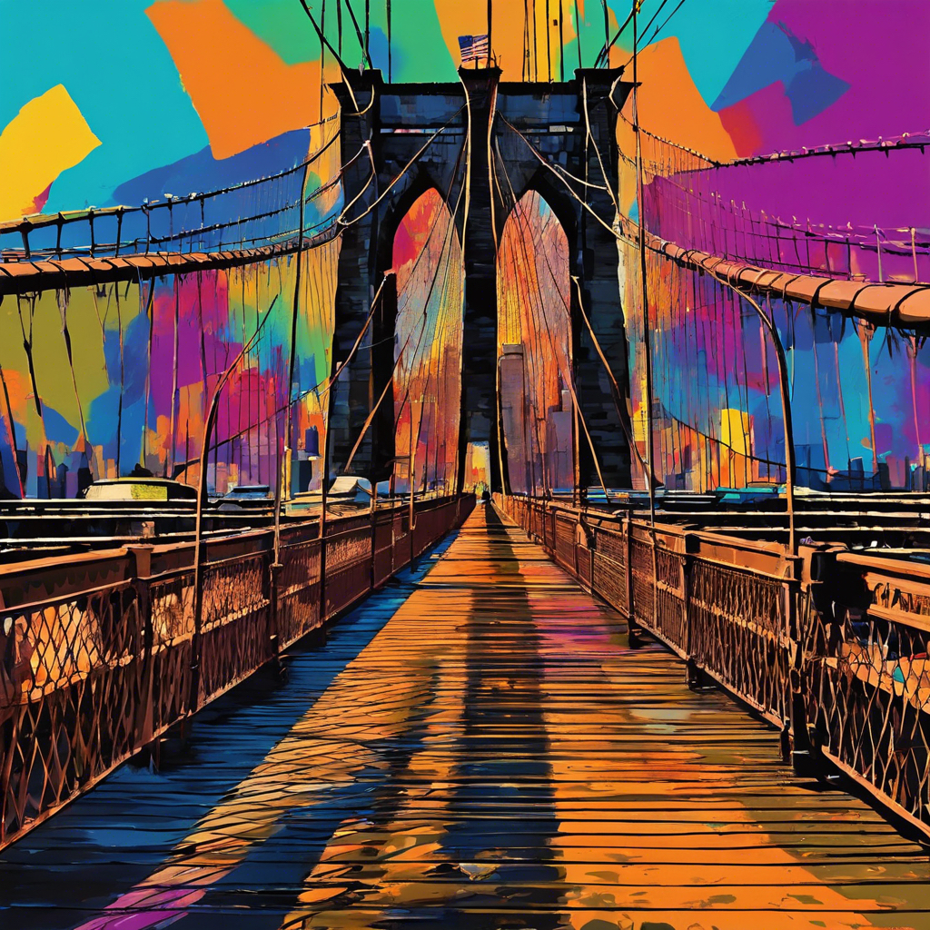 Painting - Brooklyn Bridge Dreamscape