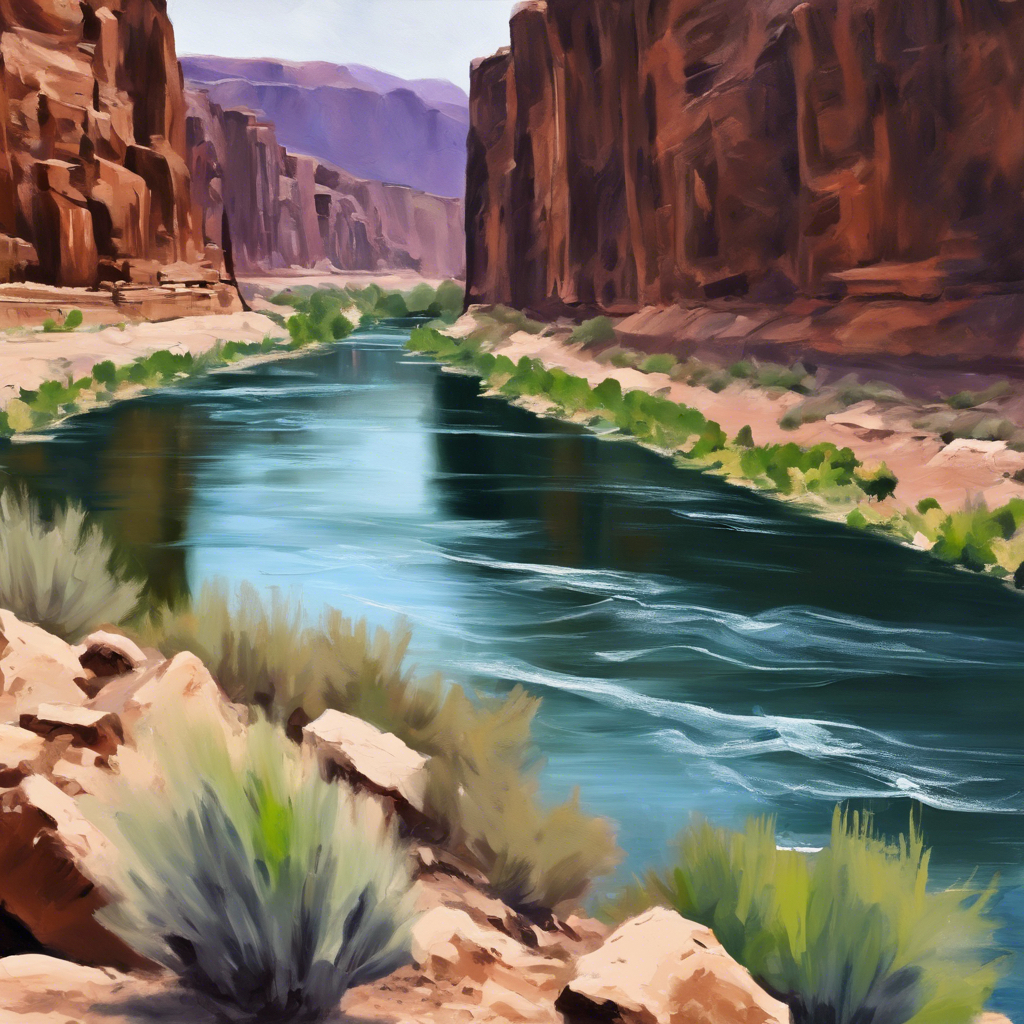 Painting - Canyon Serenity