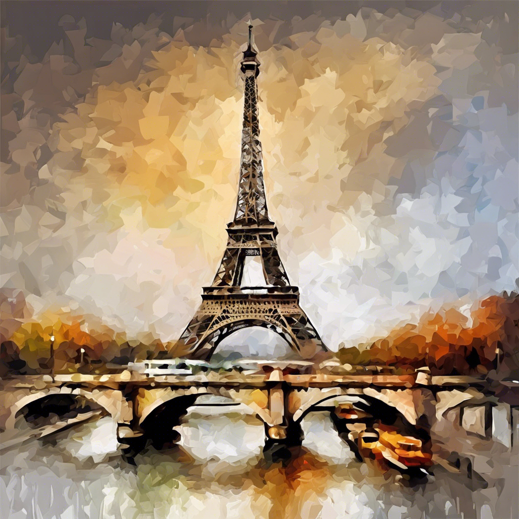 Painting - Parisian Golden Hour