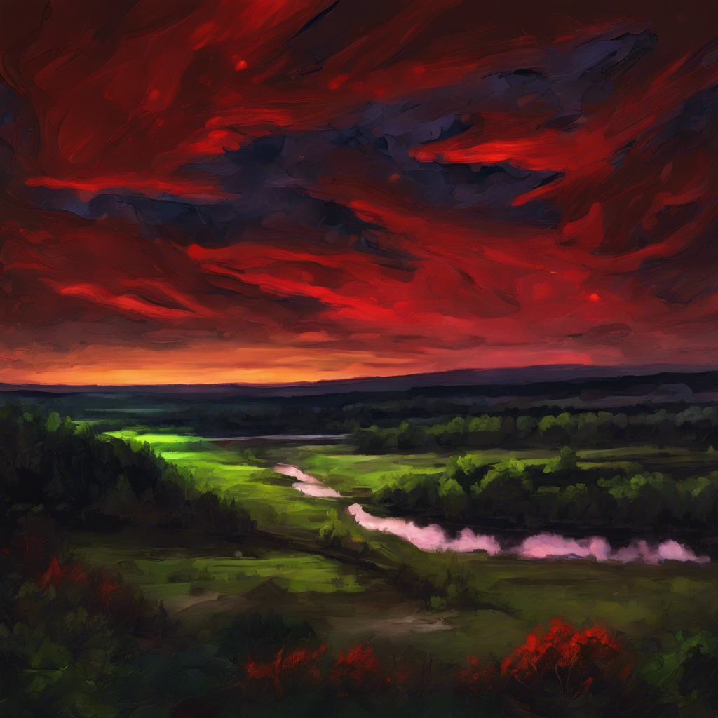 Painting - Crimson Skies