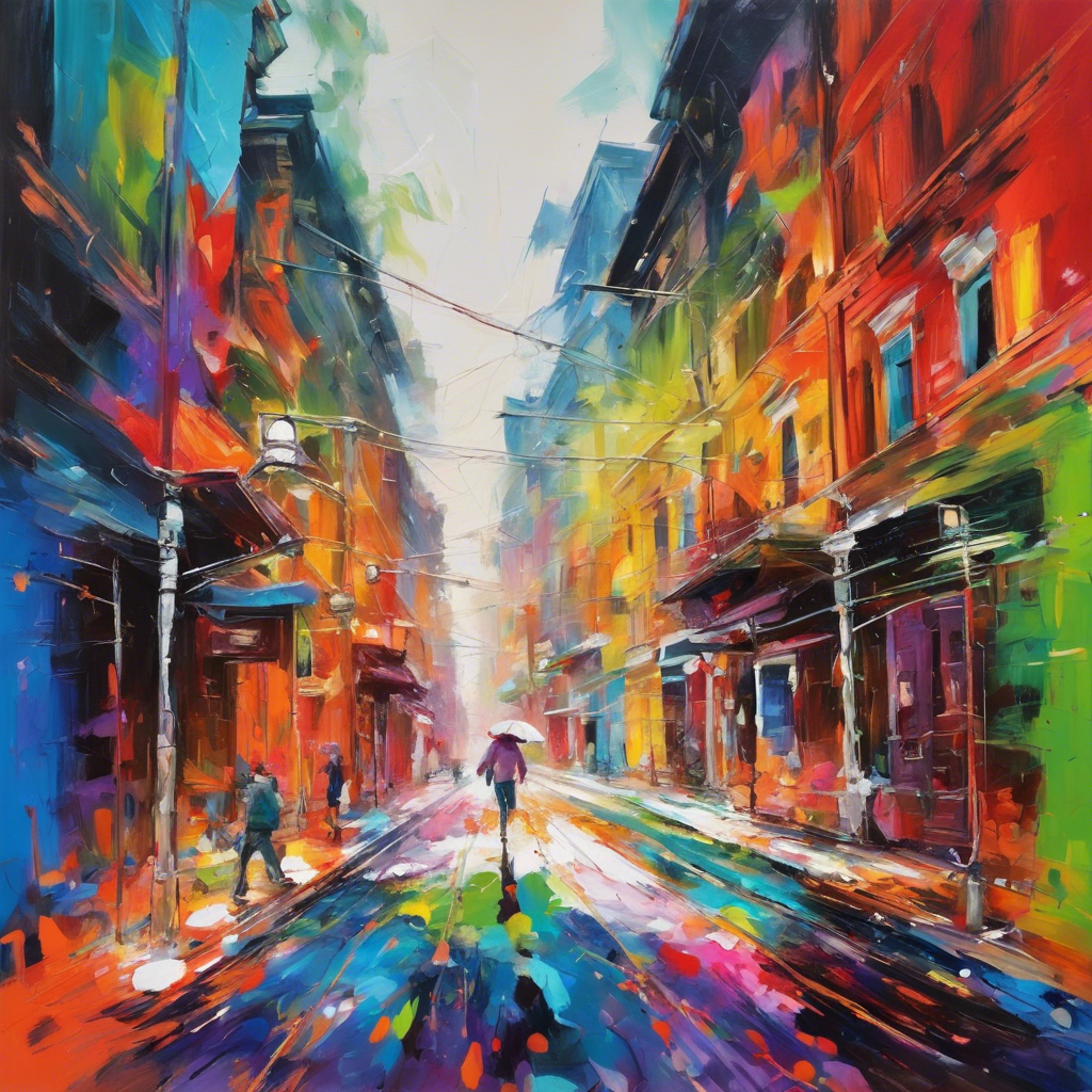 Painting - Urban Rhapsody